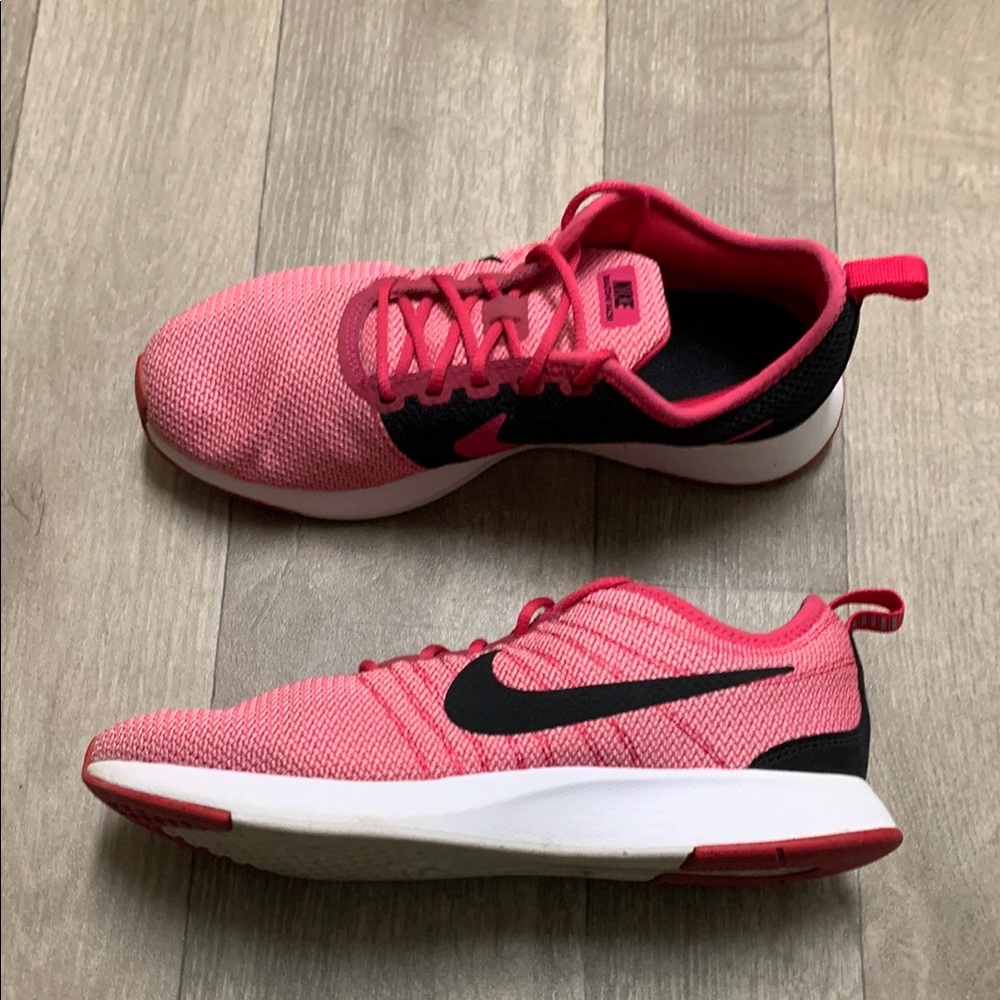 Kids Nike Dualtone Racer‎ Mesh Running Athletic Lace Up Sneakers Shoes